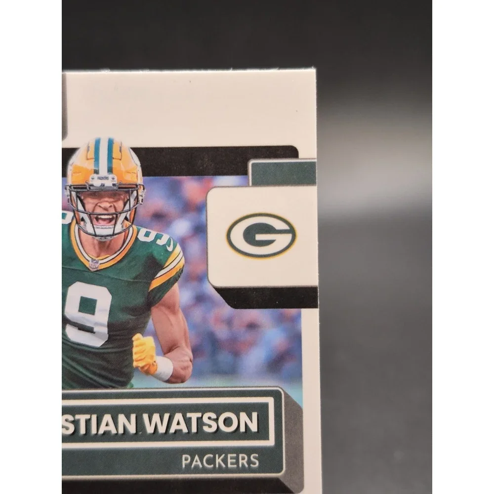 2022 Donruss Optic Christian Watson #219 Pink Prizm Rated Rookie (RC) Packers